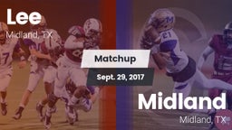 Matchup: Lee  vs. Midland  2017