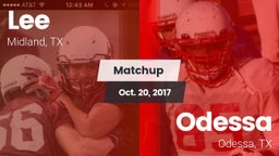Matchup: Lee  vs. Odessa  2017