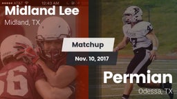 Matchup: Midland Lee High vs. Permian  2017