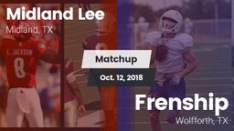 Matchup: Midland Lee High vs. Frenship  2018