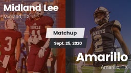 Matchup: Midland Lee High vs. Amarillo  2020