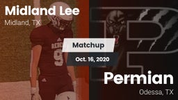 Matchup: Midland Lee High vs. Permian  2020