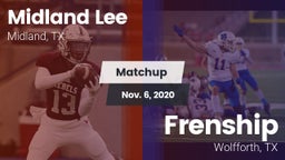 Matchup: Midland Lee High vs. Frenship  2020