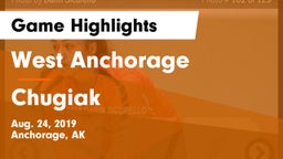 West Anchorage  vs Chugiak  Game Highlights - Aug. 24, 2019