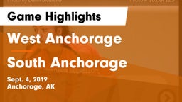 West Anchorage  vs South Anchorage  Game Highlights - Sept. 4, 2019