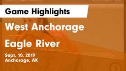 West Anchorage  vs Eagle River  Game Highlights - Sept. 10, 2019