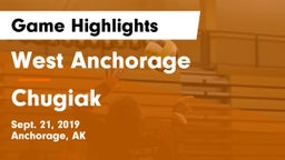 West Anchorage  vs Chugiak  Game Highlights - Sept. 21, 2019