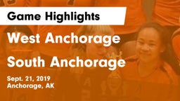 West Anchorage  vs South Anchorage  Game Highlights - Sept. 21, 2019