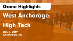 West Anchorage  vs High Tech Game Highlights - Oct. 5, 2019