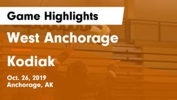 West Anchorage  vs Kodiak Game Highlights - Oct. 26, 2019