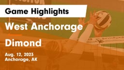 West Anchorage  vs Dimond  Game Highlights - Aug. 12, 2023