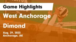 West Anchorage  vs Dimond  Game Highlights - Aug. 29, 2023