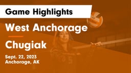 West Anchorage  vs Chugiak  Game Highlights - Sept. 22, 2023