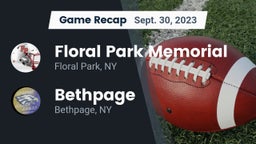 Recap: Floral Park Memorial  vs. Bethpage  2023