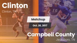 Matchup: Clinton  vs. Campbell County  2017