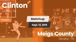 Matchup: Clinton  vs. Meigs County  2019
