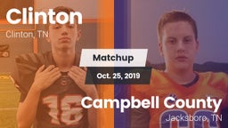 Matchup: Clinton  vs. Campbell County  2019