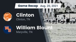 Recap: Clinton  vs. William Blount  2021