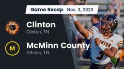 Recap: Clinton  vs. McMinn County  2023