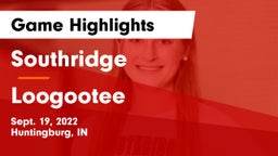 Southridge  vs Loogootee  Game Highlights - Sept. 19, 2022