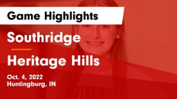 Southridge  vs Heritage Hills  Game Highlights - Oct. 4, 2022