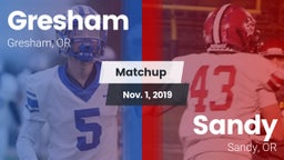 Matchup: Gresham  vs. Sandy  2019