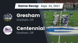 Recap: Gresham  vs. Centennial  2021