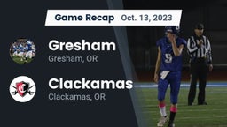 Recap: Gresham  vs. Clackamas  2023