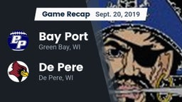 Recap: Bay Port  vs. De Pere  2019