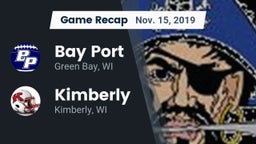 Recap: Bay Port  vs. Kimberly  2019