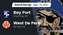 Recap: Bay Port  vs. West De Pere  2021