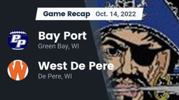 Recap: Bay Port  vs. West De Pere  2022