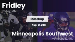 Matchup: Fridley  vs. Minneapolis Southwest  2017