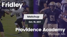 Matchup: Fridley  vs. Providence Academy 2017