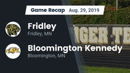 Recap: Fridley  vs. Bloomington Kennedy  2019