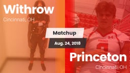 Matchup: Withrow  vs. Princeton  2018