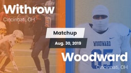 Matchup: Withrow  vs. Woodward  2019