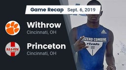 Recap: Withrow  vs. Princeton  2019