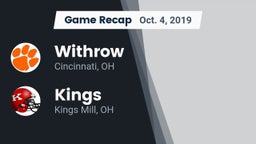 Recap: Withrow  vs. Kings  2019