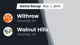 Recap: Withrow  vs. Walnut Hills  2019