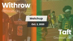 Matchup: Withrow  vs. Taft  2020