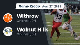 Recap: Withrow  vs. Walnut Hills  2021