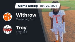 Recap: Withrow  vs. Troy  2021