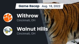 Recap: Withrow  vs. Walnut Hills  2022