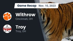 Recap: Withrow  vs. Troy  2023