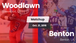Matchup: Woodlawn  vs. Benton  2016