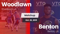 Matchup: Woodlawn  vs. Benton  2018