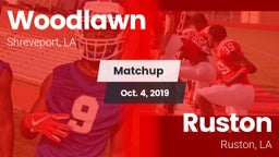 Matchup: Woodlawn  vs. Ruston  2019