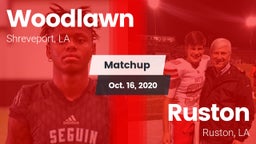 Matchup: Woodlawn  vs. Ruston  2020