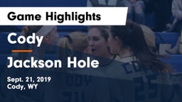 Cody  vs Jackson Hole  Game Highlights - Sept. 21, 2019